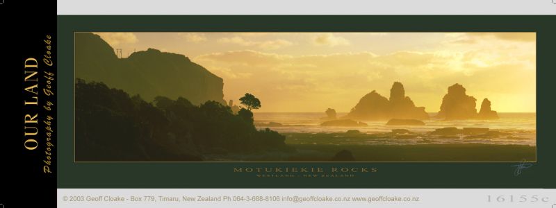 16155c - Motukiekie Rocks - Sample Pano