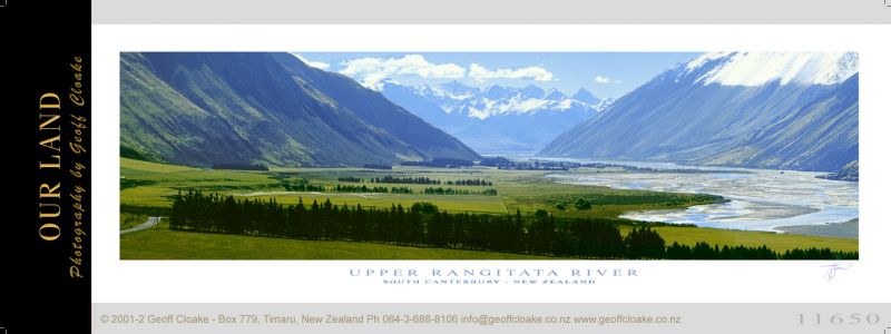 11650 Upper Rangitata Valley - Sample Pano